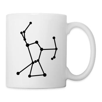 Orion - Glow in the dark - Mug blanc - blanc - Droite