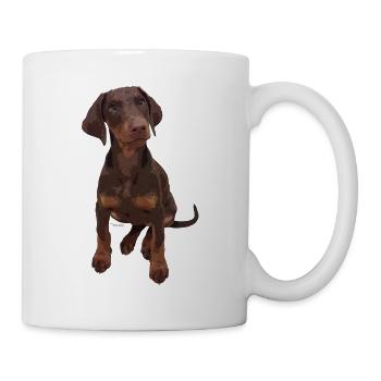 Doberman Pup - Mug - white - Right
