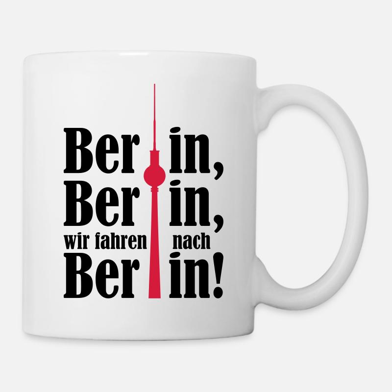 Berlin Berlin, we are going to Berlin 2c - Mug - white