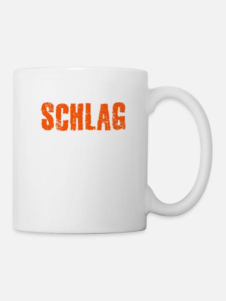SchlagZeile - Tasse - Weiß