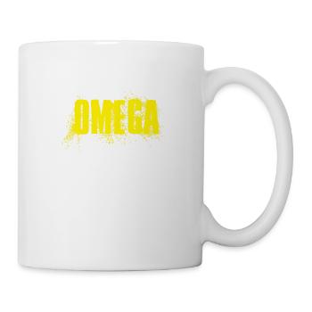 Omega - Tasse - Weiß - Rechts