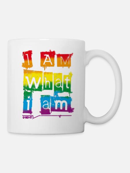 I AM WHAT I AM - Mug - white
