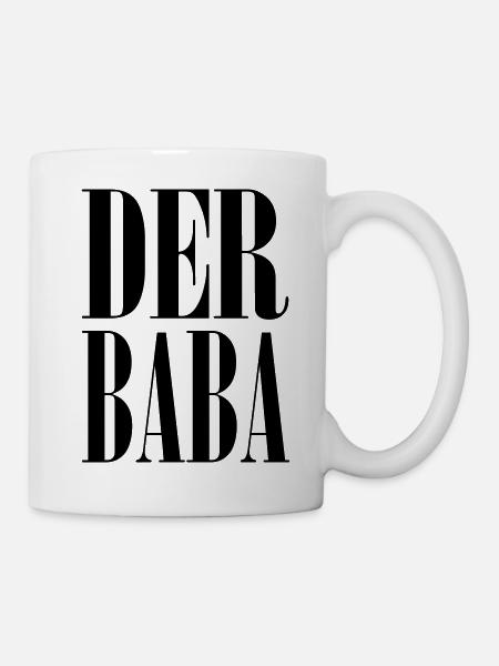 Der Baba - Tasse - Weiß