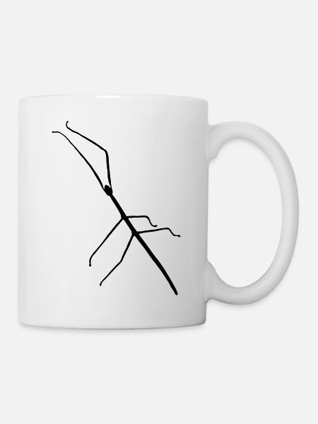 Stick_ Insekt_s1 - Tasse - Weiß