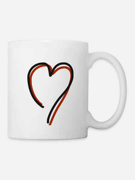 Heart to Heart - Mug - white