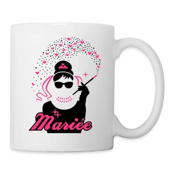 Braut - EVJF - Team-Braut - Film - Tasse - Weiß - Rechts