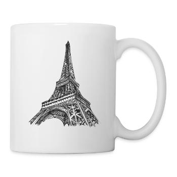 eifel Turm - Tasse - Weiß - Rechts