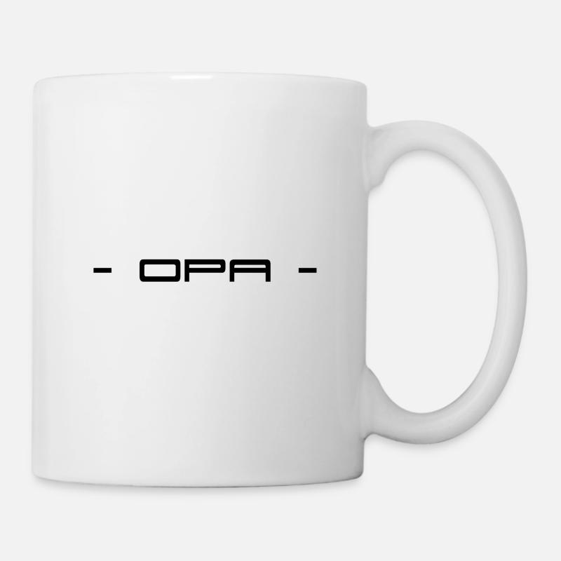 Opa - Tasse - Weiß