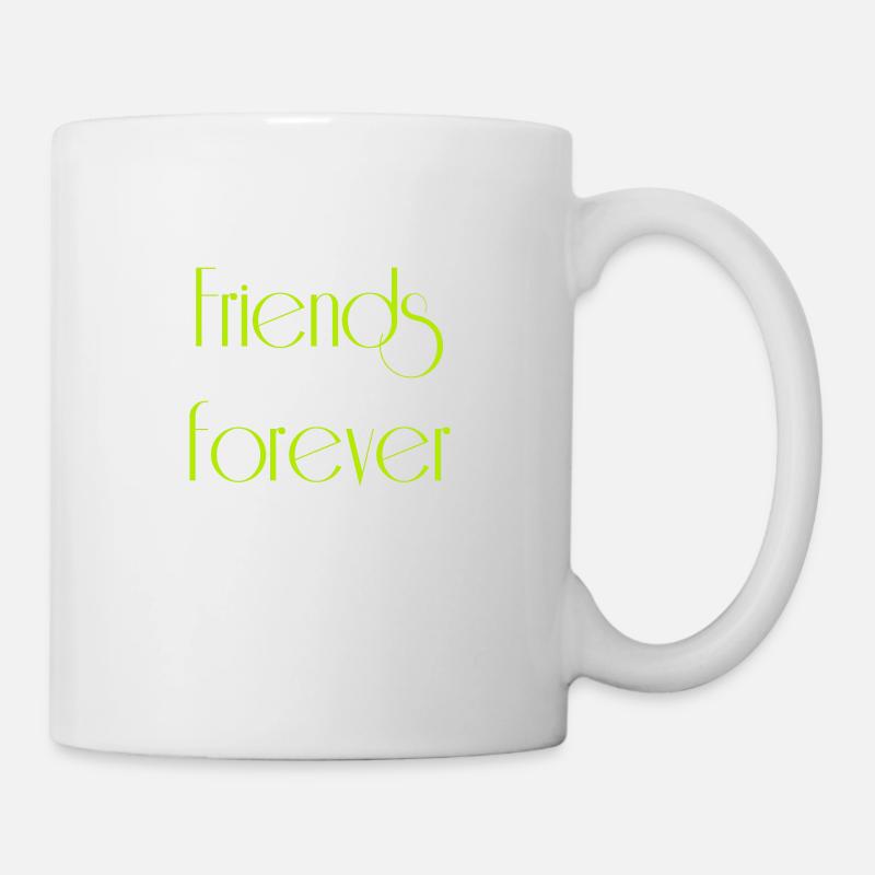 Friends forever - Tasse - Weiß