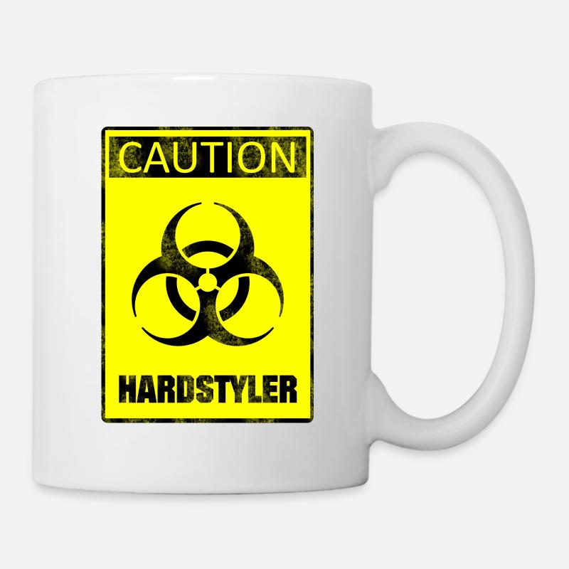 hardstyler - Tasse - Weiß