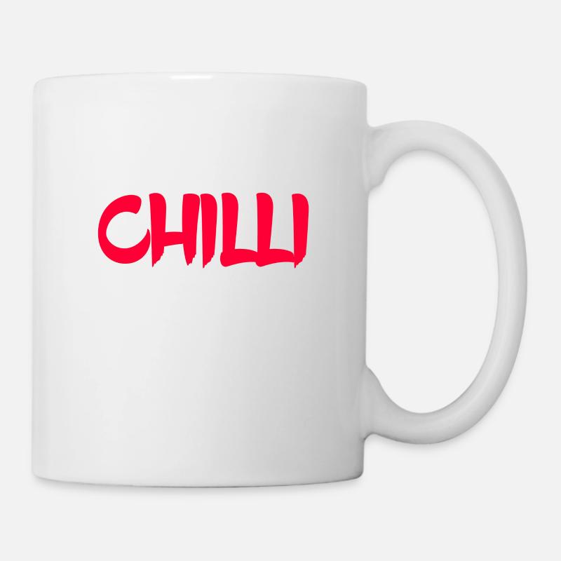 Chilli - Tasse - Weiß