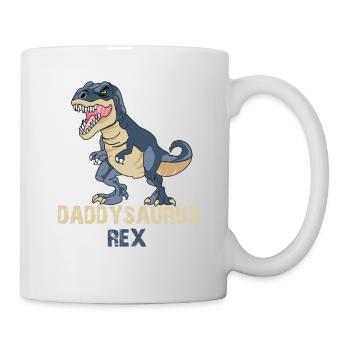 Daddysaurus Rex - Tasse - Weiß - Rechts