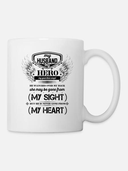 mon mari - Mug blanc - blanc