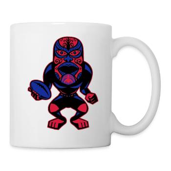 mask_blak - Mug - white - Right