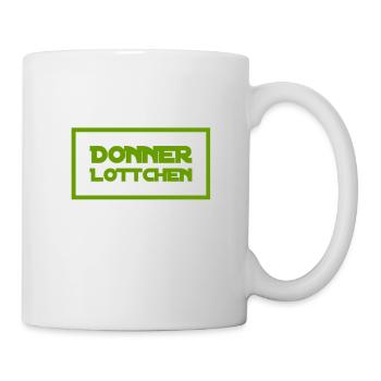 DONNERLOTTCHEN - Tasse - Weiß - Rechts