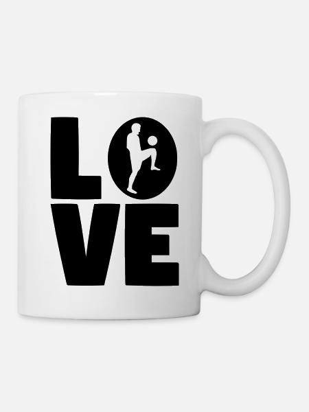 football - Mug blanc - blanc