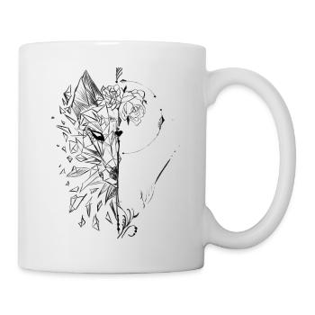 Fox Design, Abstract - Mug - white - Right