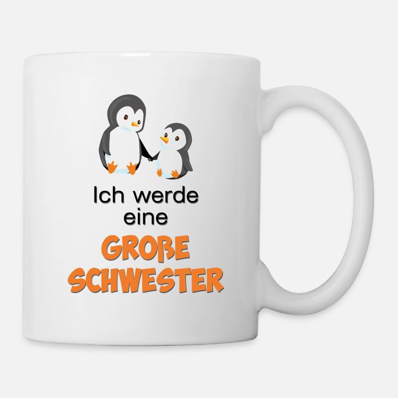 I will be a big sister - Mug - white