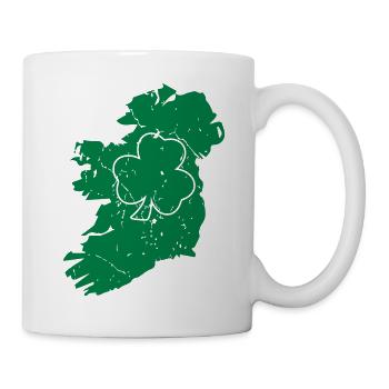 Irish Ireland - Tasse - Weiß - Rechts