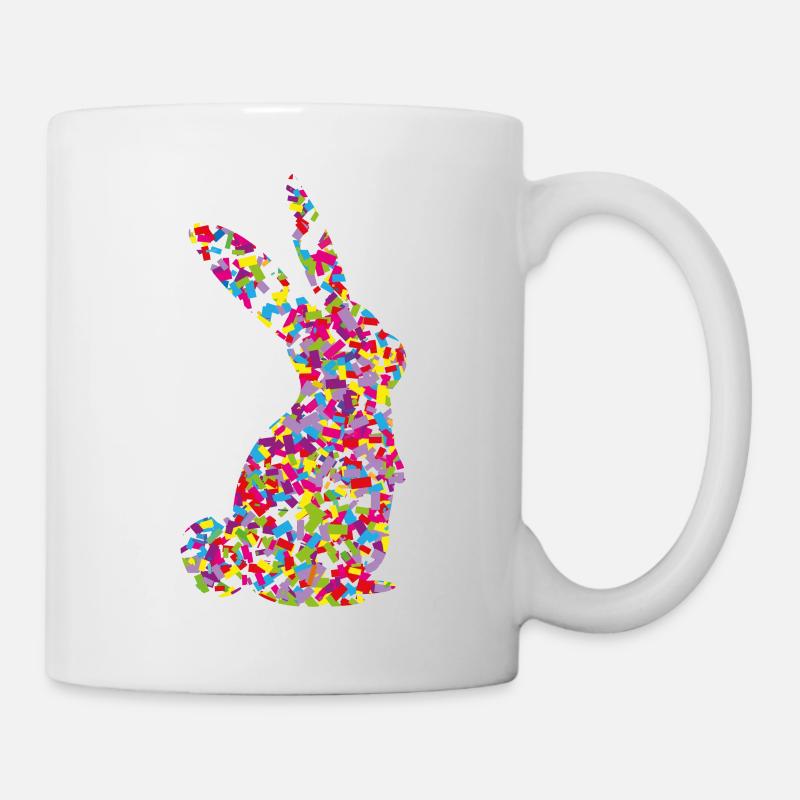 lapin - Mug blanc - blanc