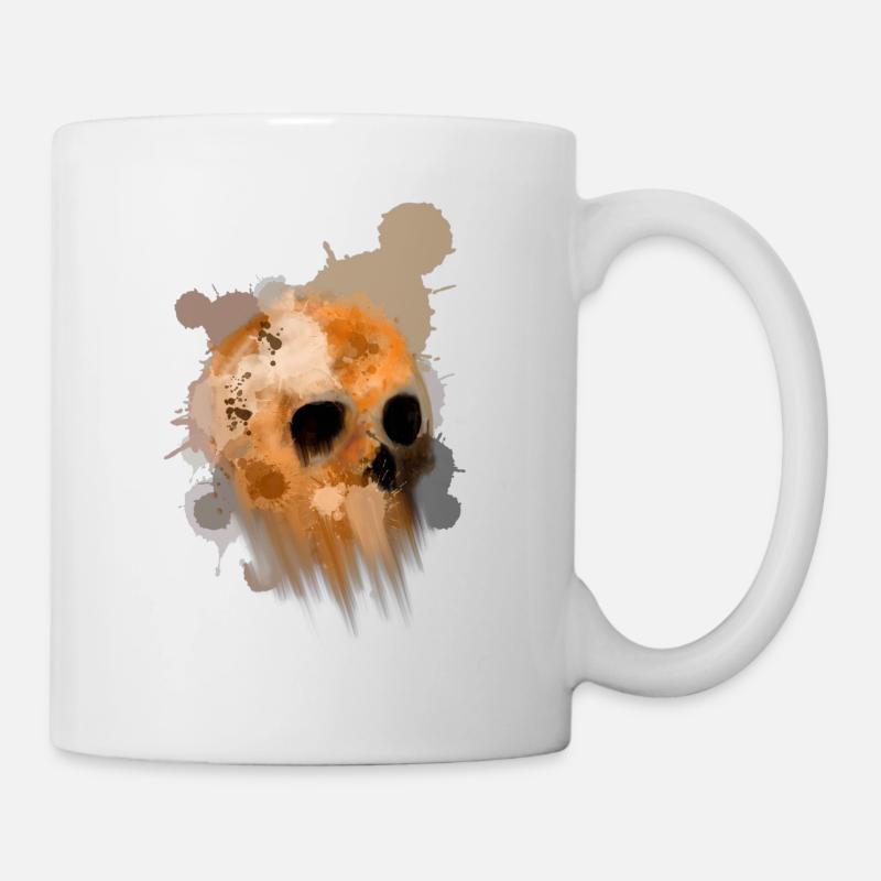 Skull, skull, skull - Mug - white