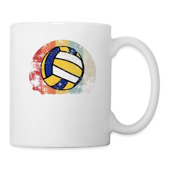 Volleyball Vintage Club Sport League Gift - Mug - white - Right