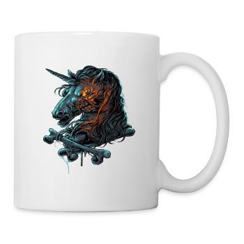 Dead Unicorn Zombie Dead Unicorn Horse Gift - Mug - white - Right