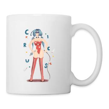 Fille de cirque - Mug blanc - blanc - Droite