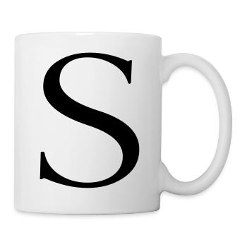 s - Tasse - Weiß - Rechts