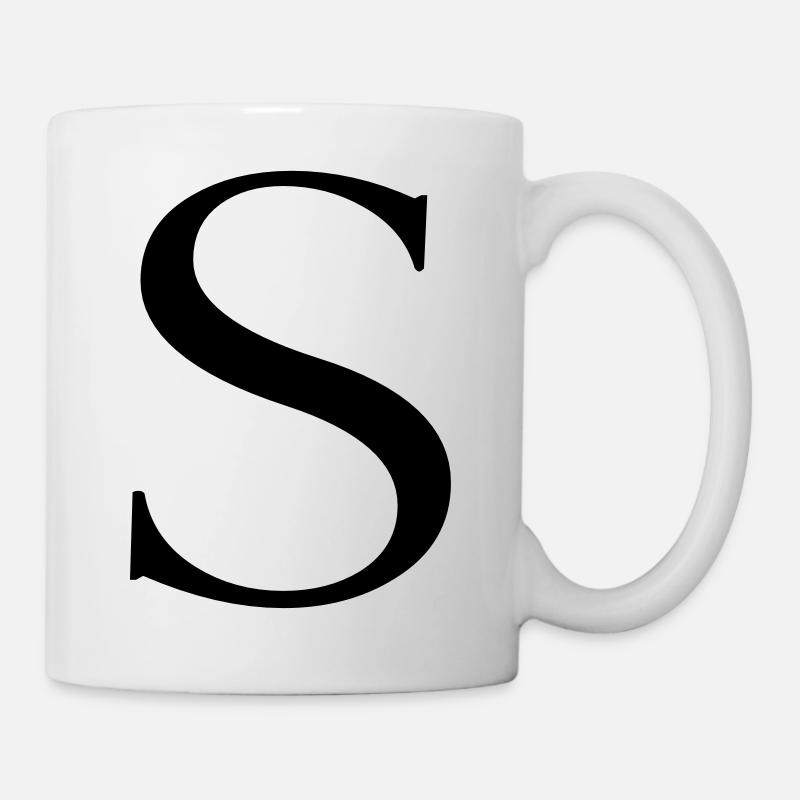 s - Tasse - Weiß