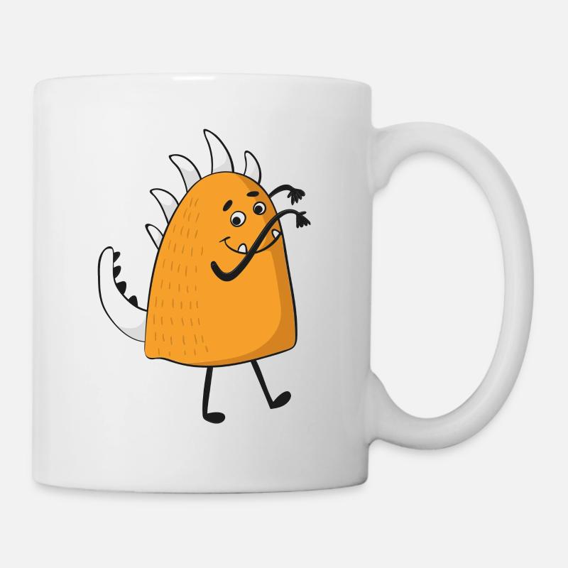 Monster - Tasse - Weiß