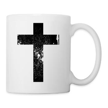 Croix / Croix - Mug blanc - blanc - Droite
