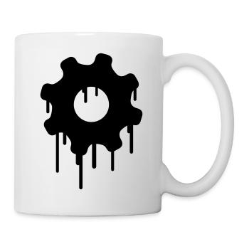 Gears Graffiti - Tasse - Weiß - Rechts