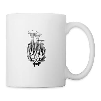 giftig - Tasse - Weiß - Rechts