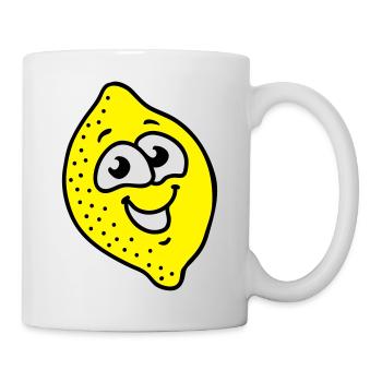 Lemon 3 - Mug blanc - blanc - Droite
