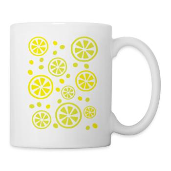 Lemon Lime agrumes - Mug blanc - blanc - Droite