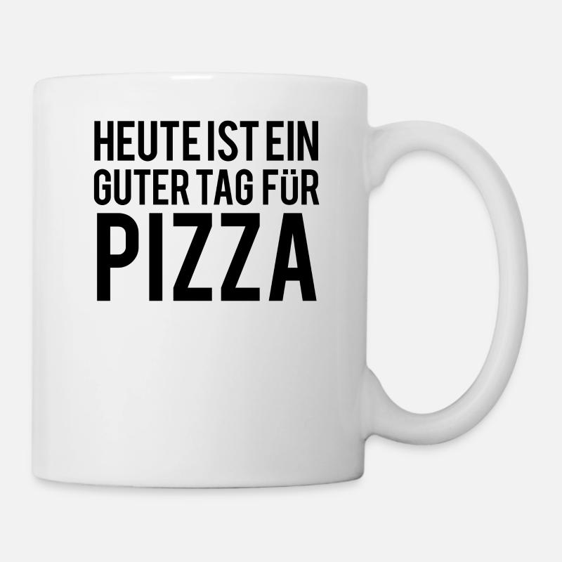 Pizza - Tasse - Weiß
