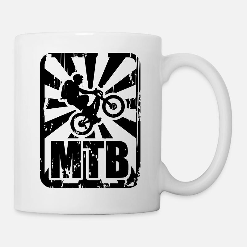 MTB - Tasse - Weiß