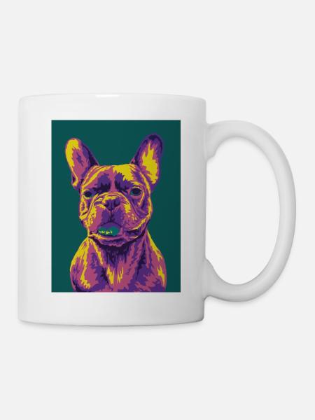 French Bulldog - Mug - white