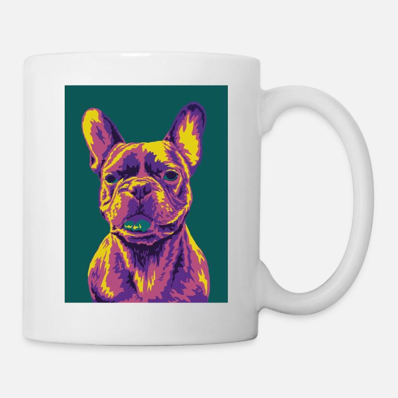French Bulldog - Mug - white