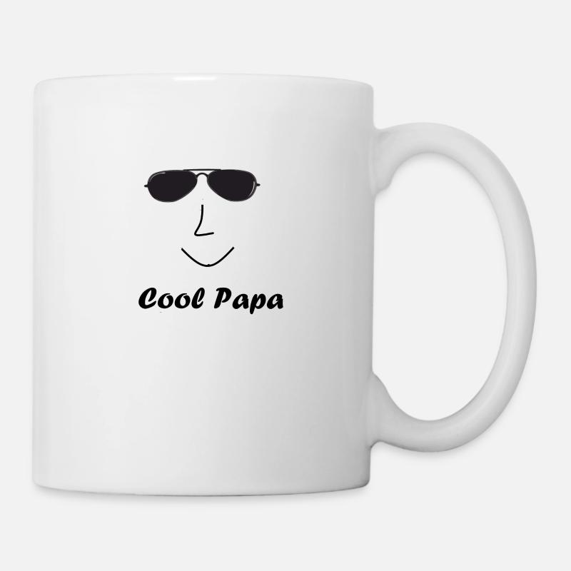 Cool Papa - Tasse - Weiß