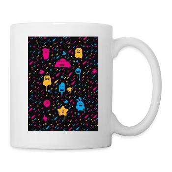 Cute Color Fun - Mobile Phone Case - Mug - white - Right