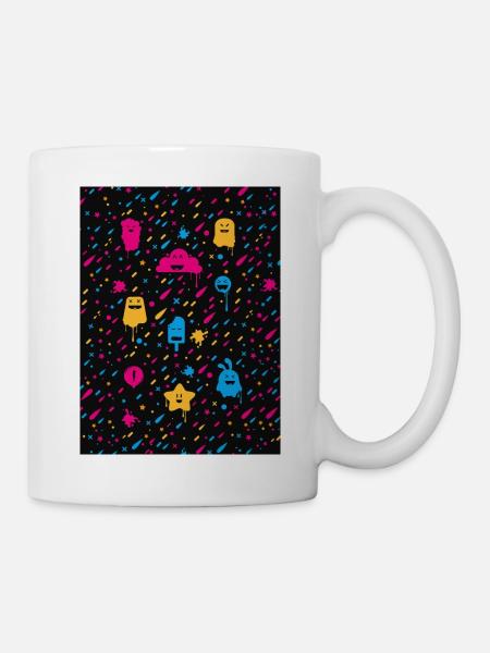 Cute Color Fun - Mobile Phone Case - Mug blanc - blanc