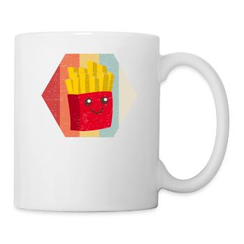 French Fries Fries Fries Fries Food Gift - Mug - white - Right