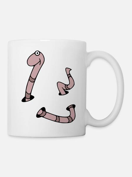 ver - Mug blanc - blanc