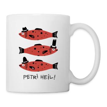Fische - Tasse - Weiß - Rechts