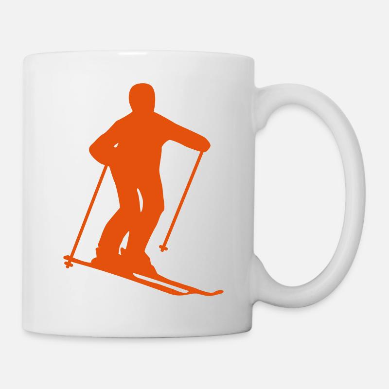 Ski - Tasse - Weiß