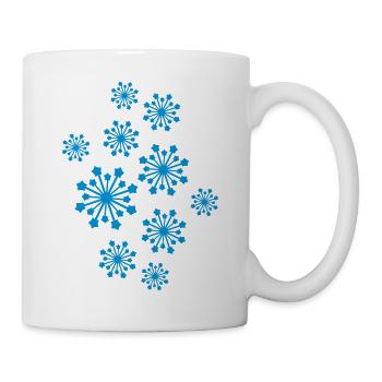 Schnee - Tasse - Weiß - Rechts