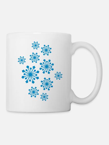 Schnee - Tasse - Weiß