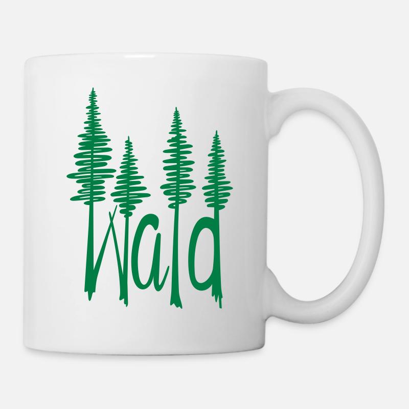 Forêt - Mug blanc - blanc